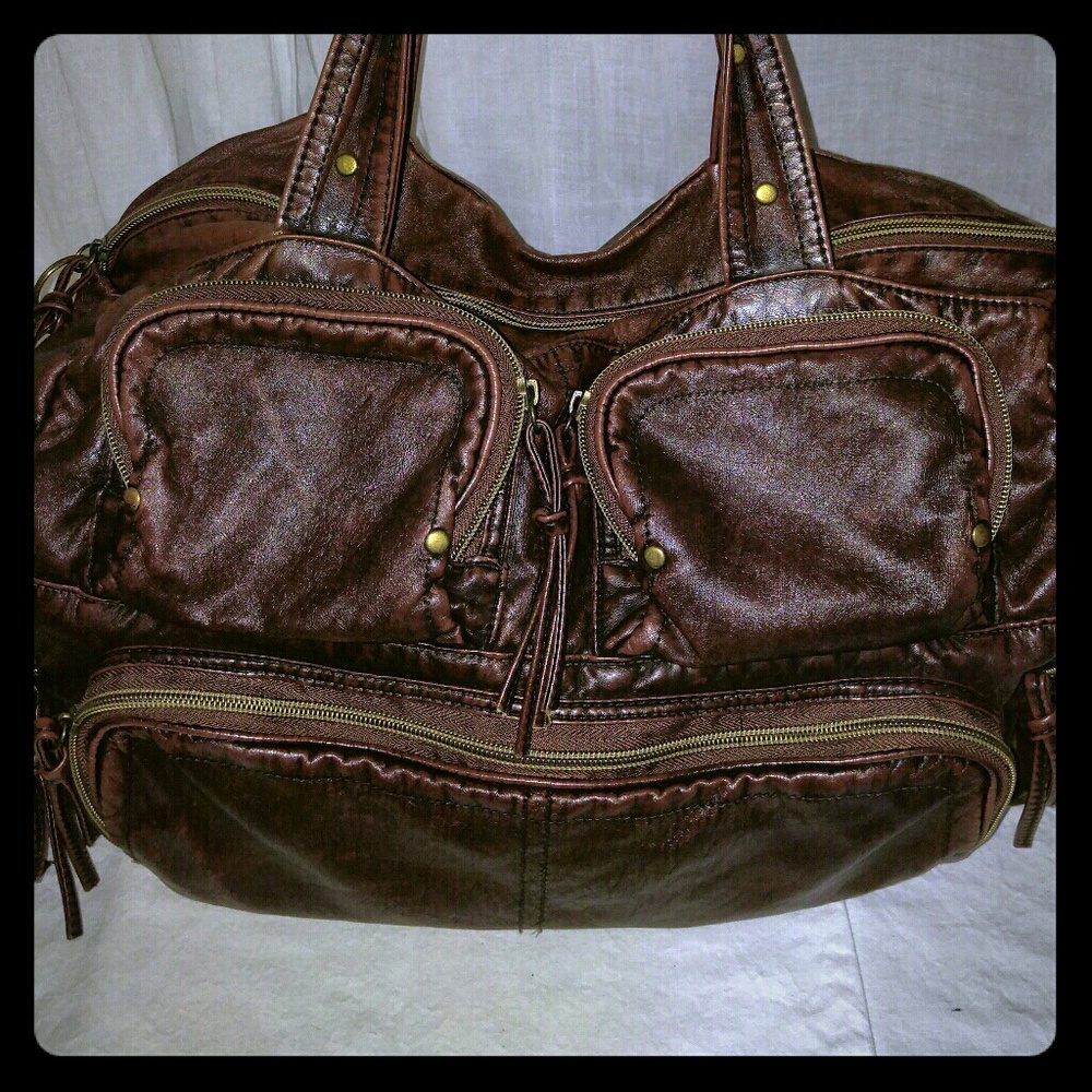 American Rag Brown Slouchy bag
